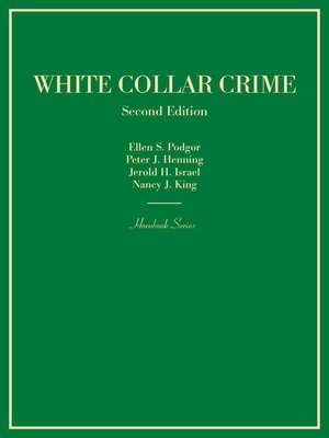 cover image of White Collar Crime